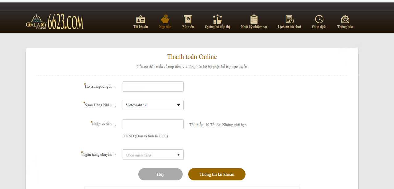 Đăng ký tài khoản trên trang web Benbet Games - Benbet