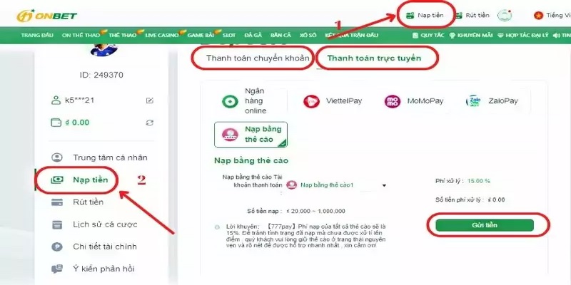 Cách đặt cược vào các trận đấu bóng đá cấp độ I9bet - I9bet